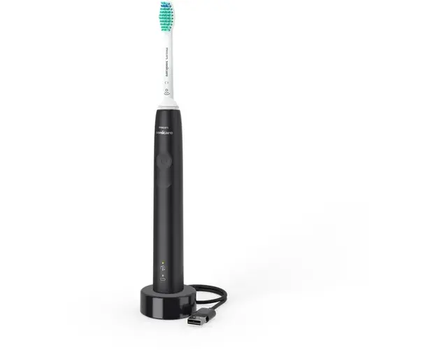Periuta de dinti electrica Philips Sonicare HX3671/14, 31000 miscari/min, 1 program, 1 capat, negru