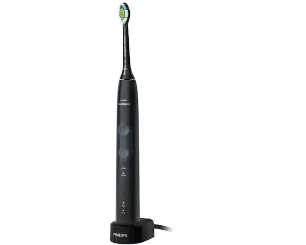 Periuta de dinti sonica electrica Philips Sonicare ProtectiveClean HX6830/44, 2 moduri, 1 capat de periere, functie BrushSyn, Numar de miscari/minut 62000, senzor de presiune, Negru