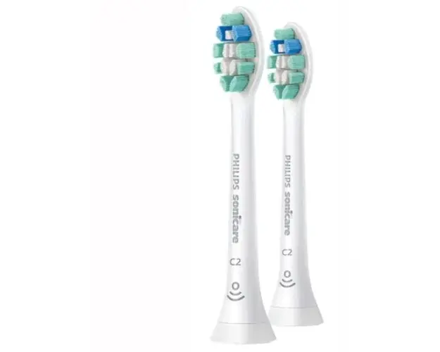 Rezerve periuta de dinti electrica Philips Sonicare C2 Optimal Plaque Defence HX9022/10, 2 buc, standard, Alb