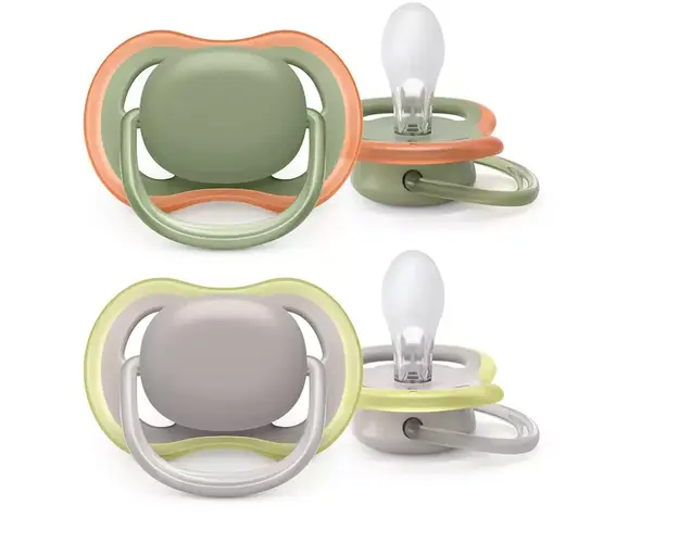 Set 2 suzete Philips-AVENT SCF085/20 Ultra Air, ortodontice, 6-18 luni