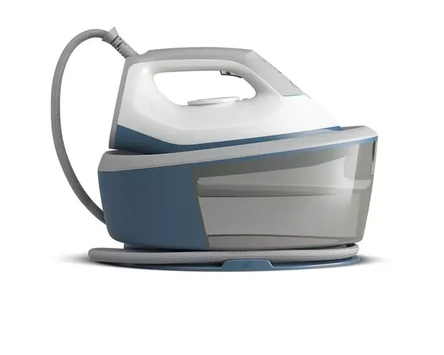 Statie de calcat Philips PSG2000/20, seria 2000, 2400 W, Presiune abur max. 6 bar, Jet de abur de 300 g, Abur continuu 110 g/min, Talpa ceramica, Rezervor de apa de 1.4 l