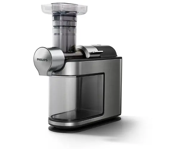 Storcator de fructe si legume HR1949/20, functie macinare, 200 W, 1l, 300 rpm, Argintiu