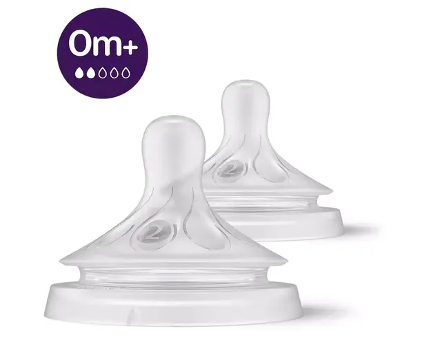 Tetina Philips Avent Natural Response SCY962/02, + 0 luni, tetina care functioneaza ca sanul mamei, tetina fara scurgeri, debit 2, fara BPA