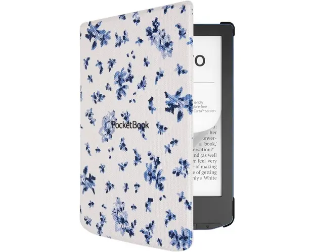 Husa protectie Pocketbook Shell Cover pentru Verse/Verse Pro, Flower Print