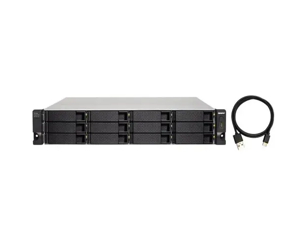 Extensie NAS. R1200C 12-Bay, 2.5/3.5 SATA 6Gbps HDD (neincluse), LAN 1xUSB 3.1 Gen2 Type-C device, 2U