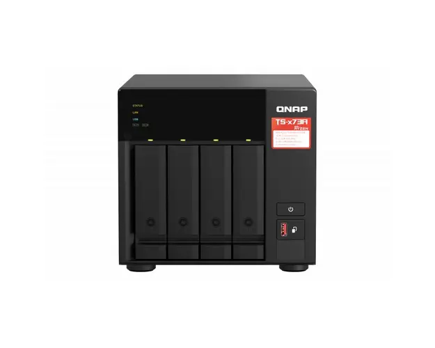 NAS TS-473A-8G, CPU 2.20 GHz, RAM 8GB, 2 RJ45 LAN, 4 Bay, no HDD