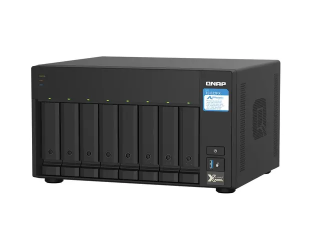 NAS 832PX 8BAY 1.7GHZ 4GB SATA TWR