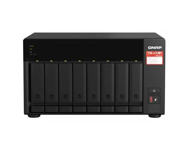 NAS TS-873A-8G, CPU 2.20 GHz, RAM 8GB, 2 RJ45 LAN, 8 Bay, no HDD