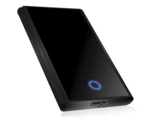 Carcasa externa HDD Icy Box 2.5 SATA pentru 1xUSB 3.0, negru + husa protectie