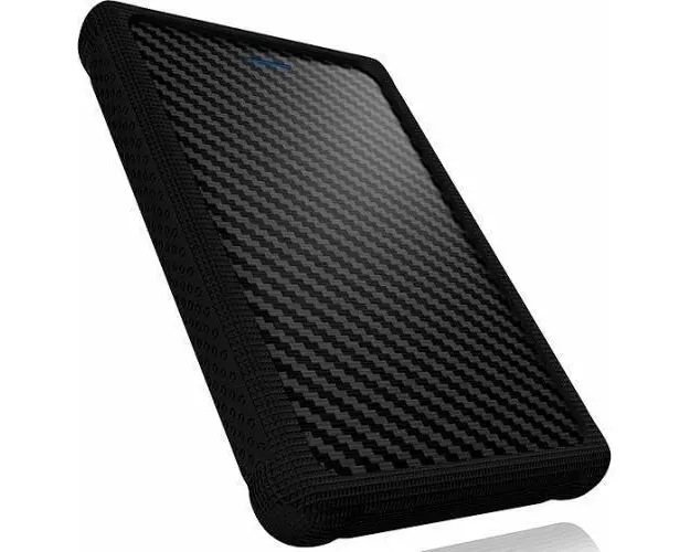 Enclosure Icy Box External 2.5 HDD/SSD case SATA, USB 3.0, protection sleeve, Black