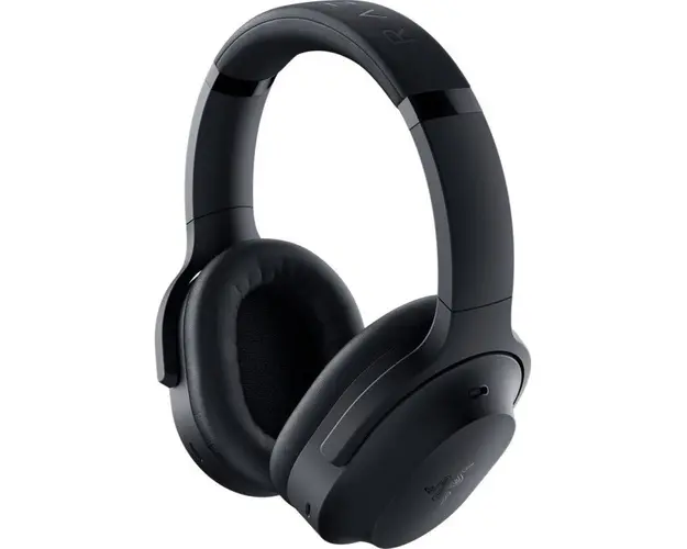 Casti gaming wireless cu micofon Razer Barracuda Pro, Hybrid Active Noise Cancelation, frecventa de raspuns 20 Hz  20 kHz, interfata USB-C wireless (2.4 GHz), Bluetooth 5.2, Negru