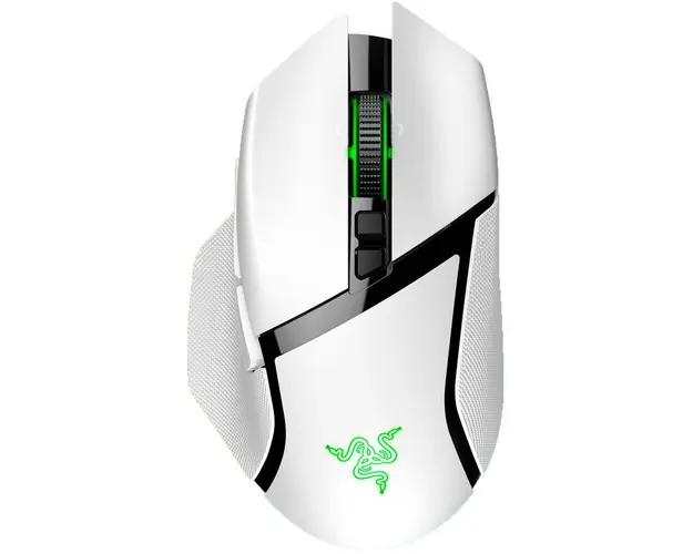Mouse gaming wireless Razer Basilisk V3 PRO, 30k DPI, USB, alb