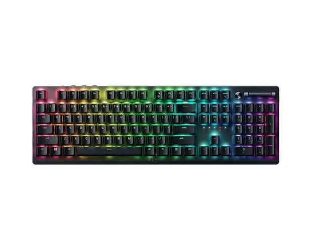 Tastatura gaming wireless Razer DeathStalker V2 Pro, RGB LED, Wireless/ Type-C, negru