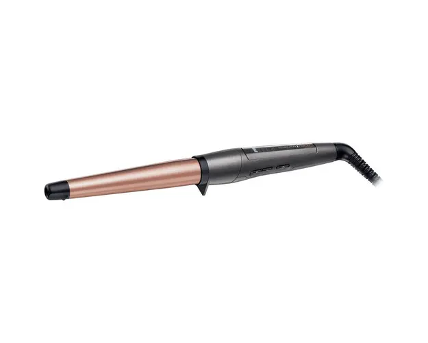 Ondulator Remington Keratin Protect CI83V6, invelis ceramic cu cheratina si ulei de migdale, 210C, 19-28 mm, Gri/Aramiu