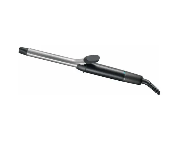 Ondulator Remington Pro Spiral Curl CI5519, Ceramica cu Titan si Turmalina, 19 mm, 140 - 210C, Gri/Argintiu