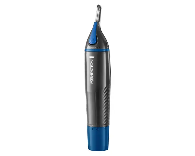 Trimmer pentru nas si urechi Remington Nano Series NE3850, 2 capete, trimmer rotativ, varfuri rotunjite, Negru