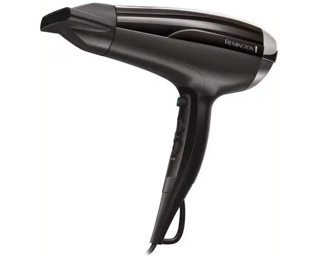 Uscator de par Remington D5215, 2300 W, 2 viteze, Concentrator, Negru