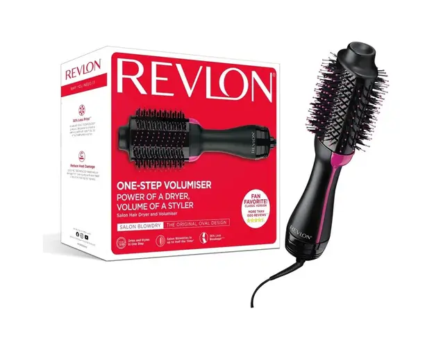 Perie electrica fixa REVLON Pro Collection One-Step RVDR5222E, 3 Trepte de caldura, 2 Viteze