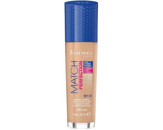 Fond de ten Rimmel Match &amp; Perfect Sand, 33 g