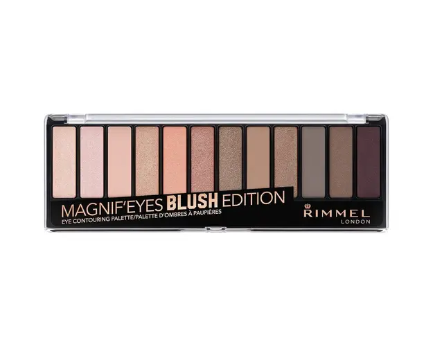 Paleta de farduri Rimmel Magnif&#039;Eyes Blush Edition, 002, 14.2 g