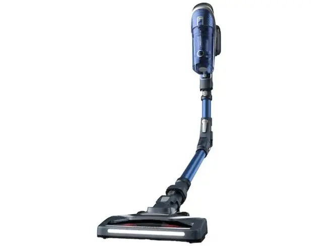 Aspirator vertical ROWENTA X-Force Flex 8.60 Aqua RH9690WO, putere aspirare 185Watts, autonomie 35min, flexibil, cap de aspirare Aqua, functie boost, gri&amp;albastru