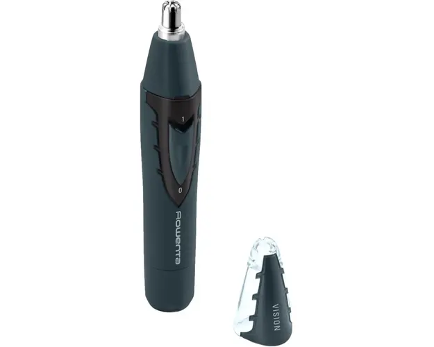Trimmer pentru nas &amp; urechi ROWENTA Vision TN3011F0, 2W, tehnologie VISION, rezistent la apa, autonomie 3 ore, albastru