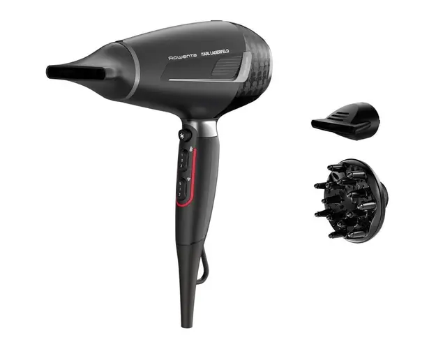 Uscator de par CV 887L, Ionizare, 2 viteze, 3 setari caldura, Negru, 2200W
