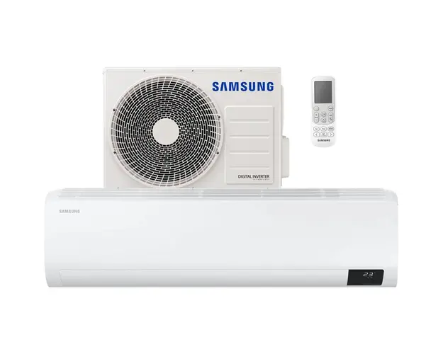 Aparat de aer conditionat Samsung Luzon 18000 BTU, Clasa A++/A, Fast cooling, Mod Eco, AR18TXHZAWKNEU, Alb