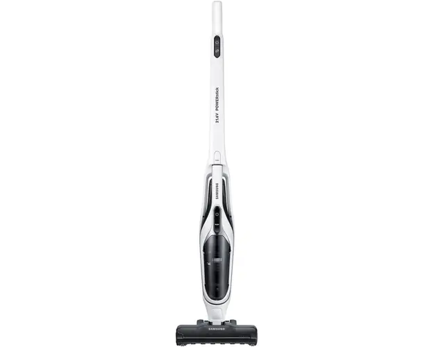 Aspirator vertical Samsung VS60K6050KW/GE, 21.6V, Cyclone Force, EZ Clean Brush, 30min, Alb