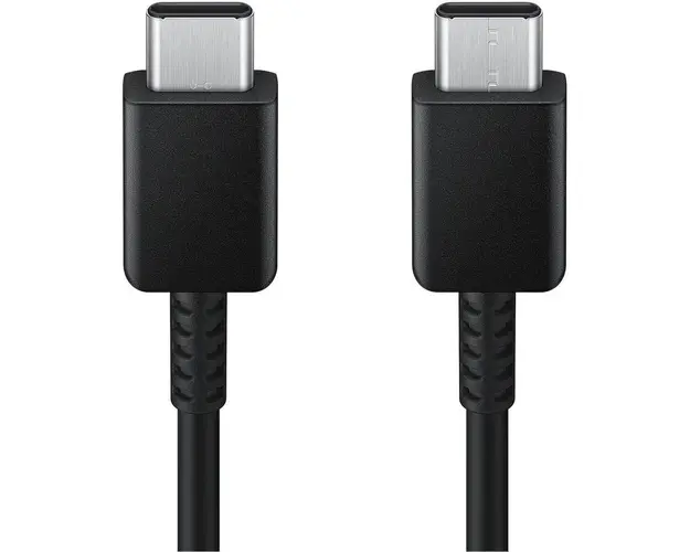 Cablu de date Samsung, USB Type-C &amp; USB Type-C, lungime 1.8 m, max. 3A USB 2.0, Negru