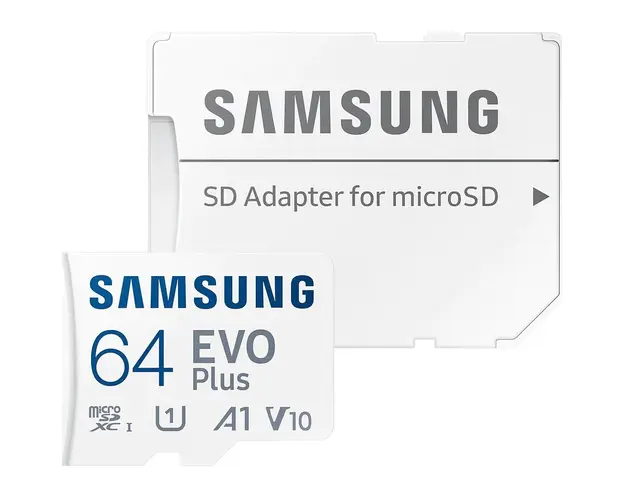 Card memorie Samsung MB-MC64KA/EU, Micro-SDXC, EVO Plus (2021), 64GB