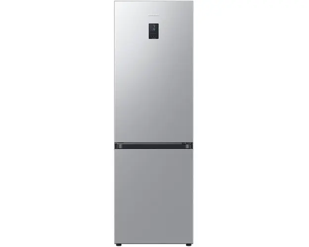 Combina frigorifica Samsung RB34C672ESA/EF, 344 l, No Frost, All Around Cooling, WIFI, AI Energy, Clasa E, Compresor Digital Inverter,H 185.3 cm, Argintiu