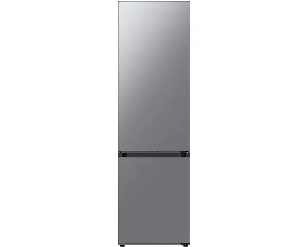 Combina frigorifica Samsung RB38A7CGTS9/EF, Bespoke, 387 l, No Frost, Clasa A, Twin &amp; Metal Cooling, Cool Select+, Digital Inverter, Raft sticle, H 203 cm, Dark Inox