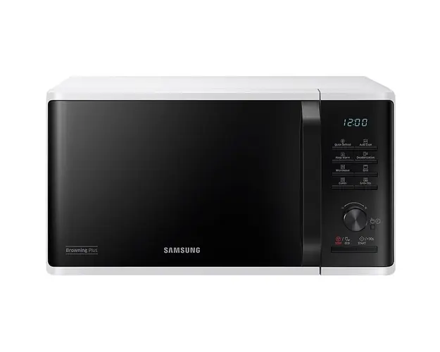 Cuptor cu microunde, Samsung, MG23K3515AW/EO, 23L, 800W, Alb