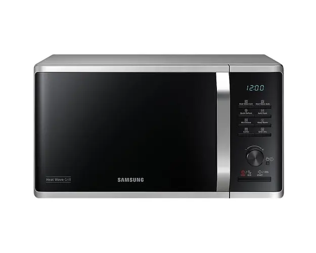 Cuptor cu microunde Samsung MG23K3575AS/EO, 23L, 800W, Grill, Argintiu
