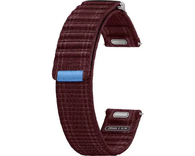 Curea smartwatch Samsung Fabric Band pentru Galaxy Watch7, (S/M), Wine