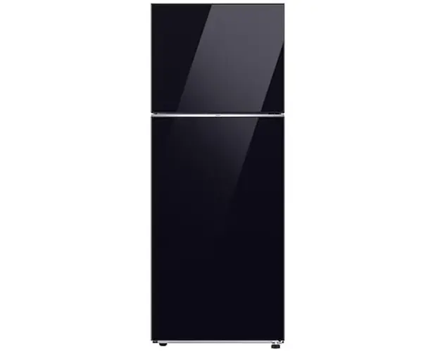 Frigider cu doua usi Samsung RT47CB662622EO, 465 l, Clasa E, No Frost, All Around Cooling, WiFi, Smart Control, Sticla Neagra