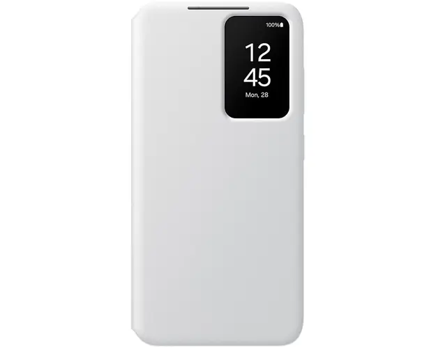 Galaxy S24 (S921) - Husa Flip Smart View Wallet Case, Alb