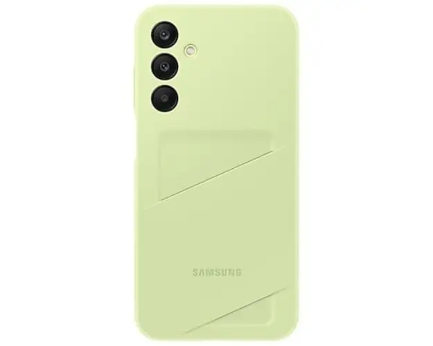 Husa de protectie Samsung Card Slot Case pentru Galaxy A25 5G, Lime