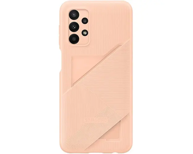 Husa de protectie Samsung Card Slot Cover pentru A23 5G, Peach