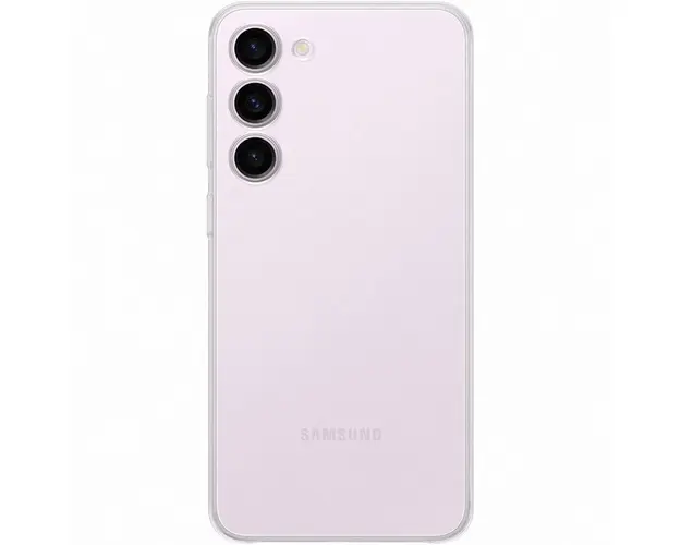 Husa de protectie Samsung Clear Case pentru Galaxy S23 Plus, Transparent