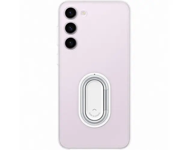 Husa de protectie Samsung Clear Gadget Case pentru Galaxy S23 Plus, Transparent