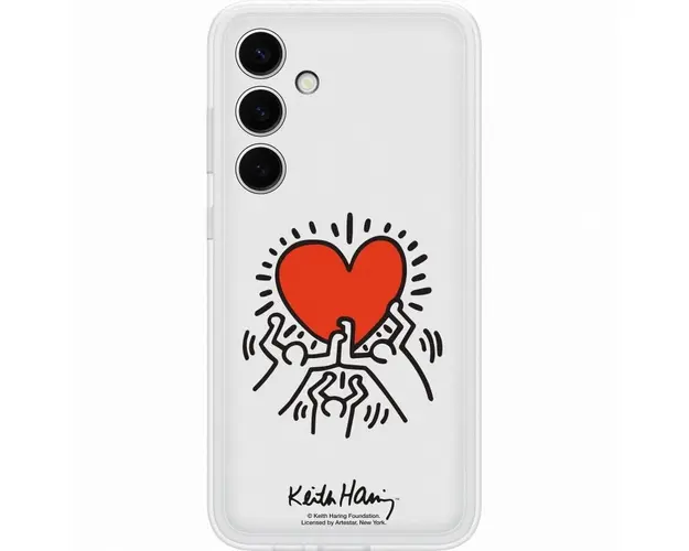 Husa de protectie Samsung Flipsuit pentru Samsung Galaxy S24 Plus White