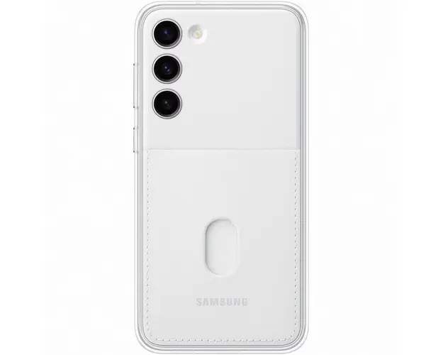 Husa de protectie Samsung Frame Case pentru Galaxy S23 Plus, White