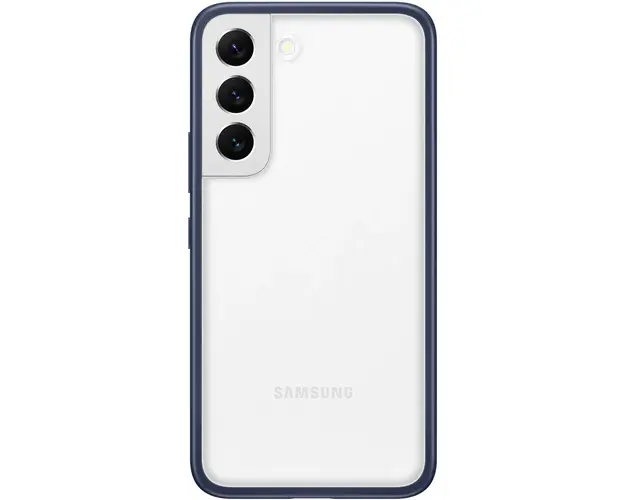Husa de protectie Samsung Frame Cover pentru galaxy S22, Navy