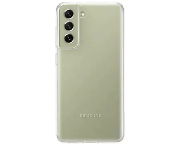Husa de protectie Samsung Premium Clear Cover pentru Galaxy S21 FE (G990), Transparent