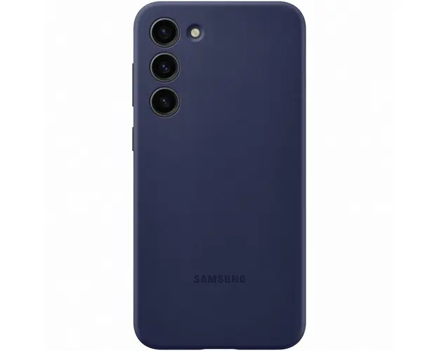 Husa de protectie Samsung Silicone Case pentru Galaxy S23 Plus, Navy