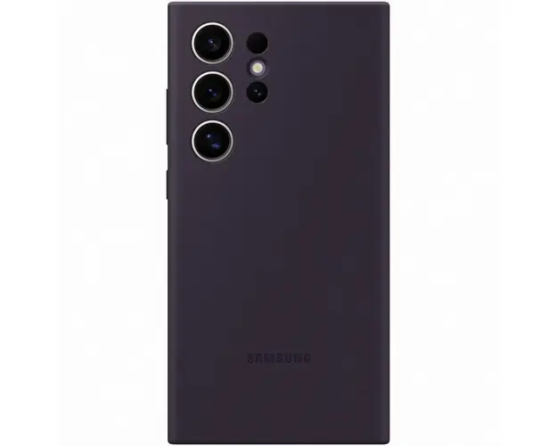 Husa de protectie Samsung Silicone Case pentru Galaxy S24 Ultra, DARK VIOLET