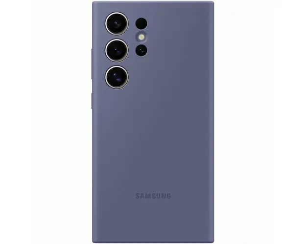 Husa de protectie Samsung Silicone Case pentru Galaxy S24 Ultra, VIOLET