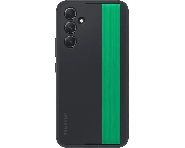Husa de protectie Samsung Silicone Grip Case pentru Galaxy A54 (A546), Negru